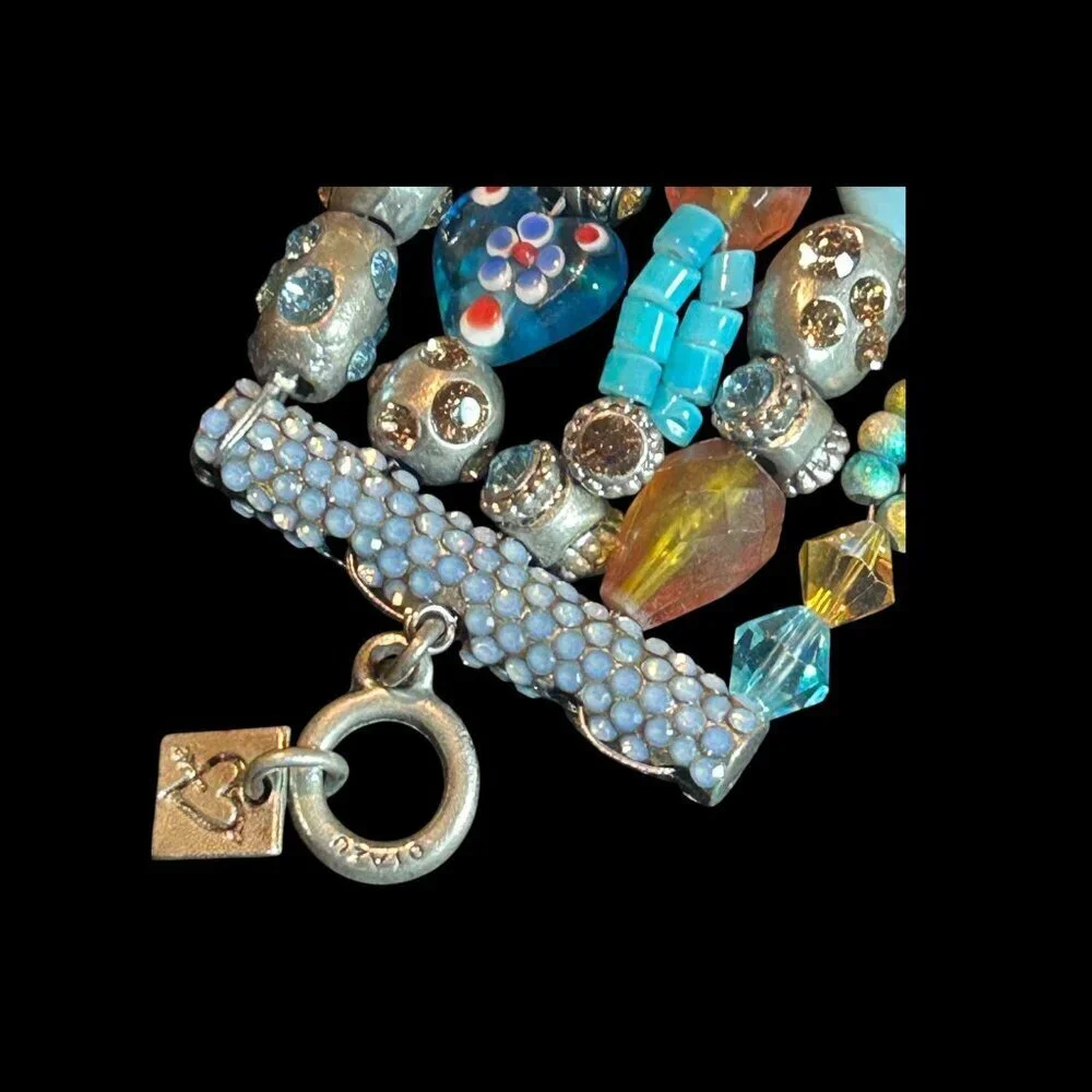 Rodrigo Otazu Vintage Multi-link Chain Bracelet OOAK